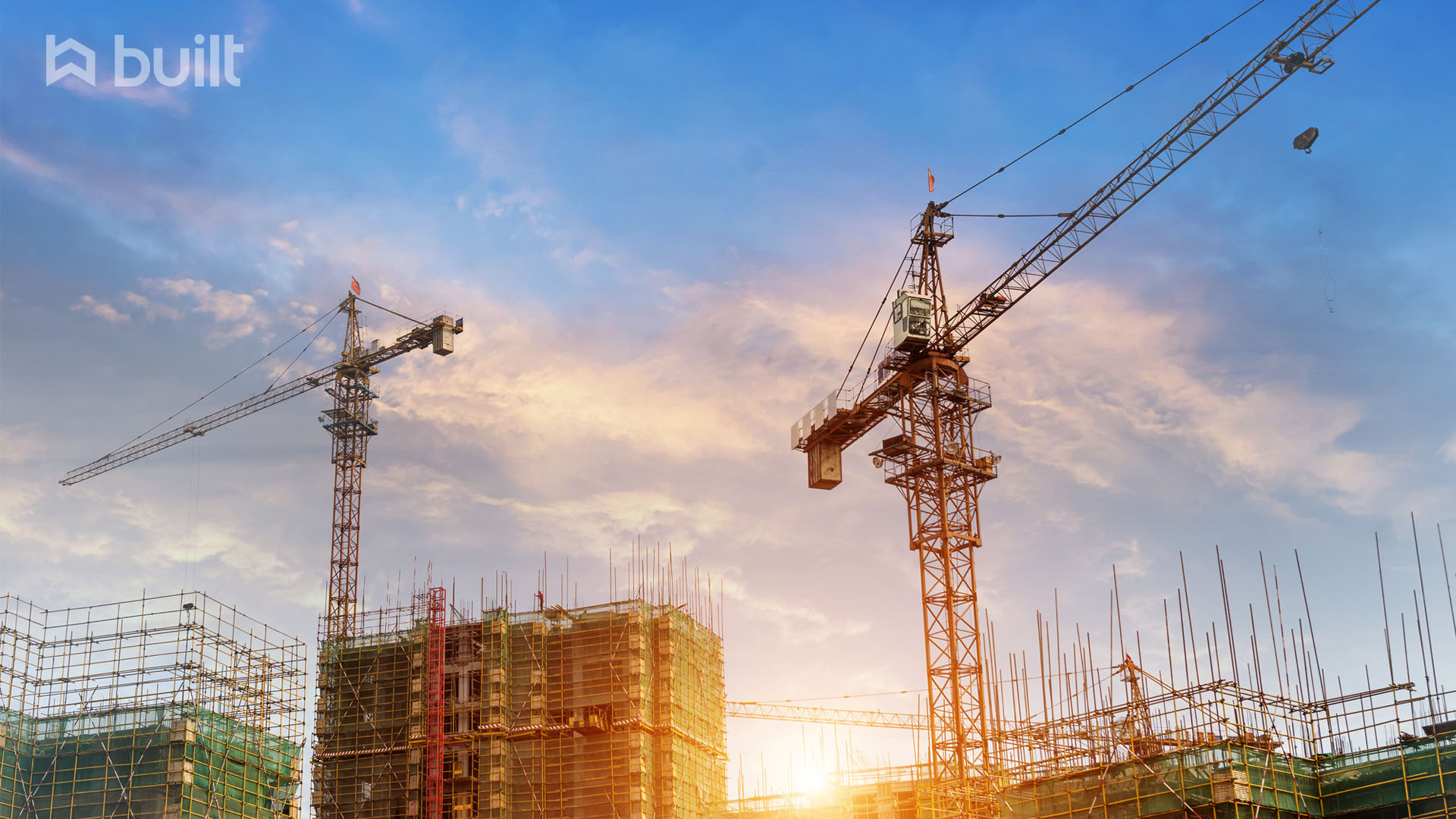 Working Remotely Video Conference Backgrounds Built